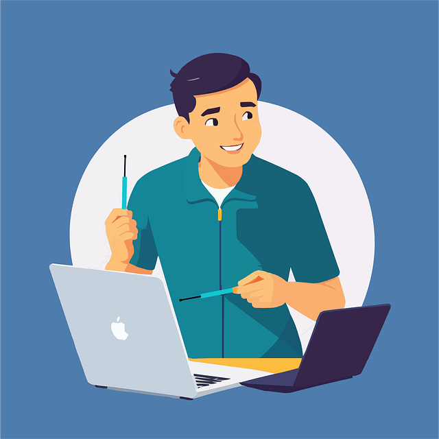IT technician repairing laptops with precision tools, highlighting skilled technical career opportunities and practical advice on choosing the right career.